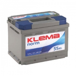 Аккумулятор 6ст-55 KLEMA Norm